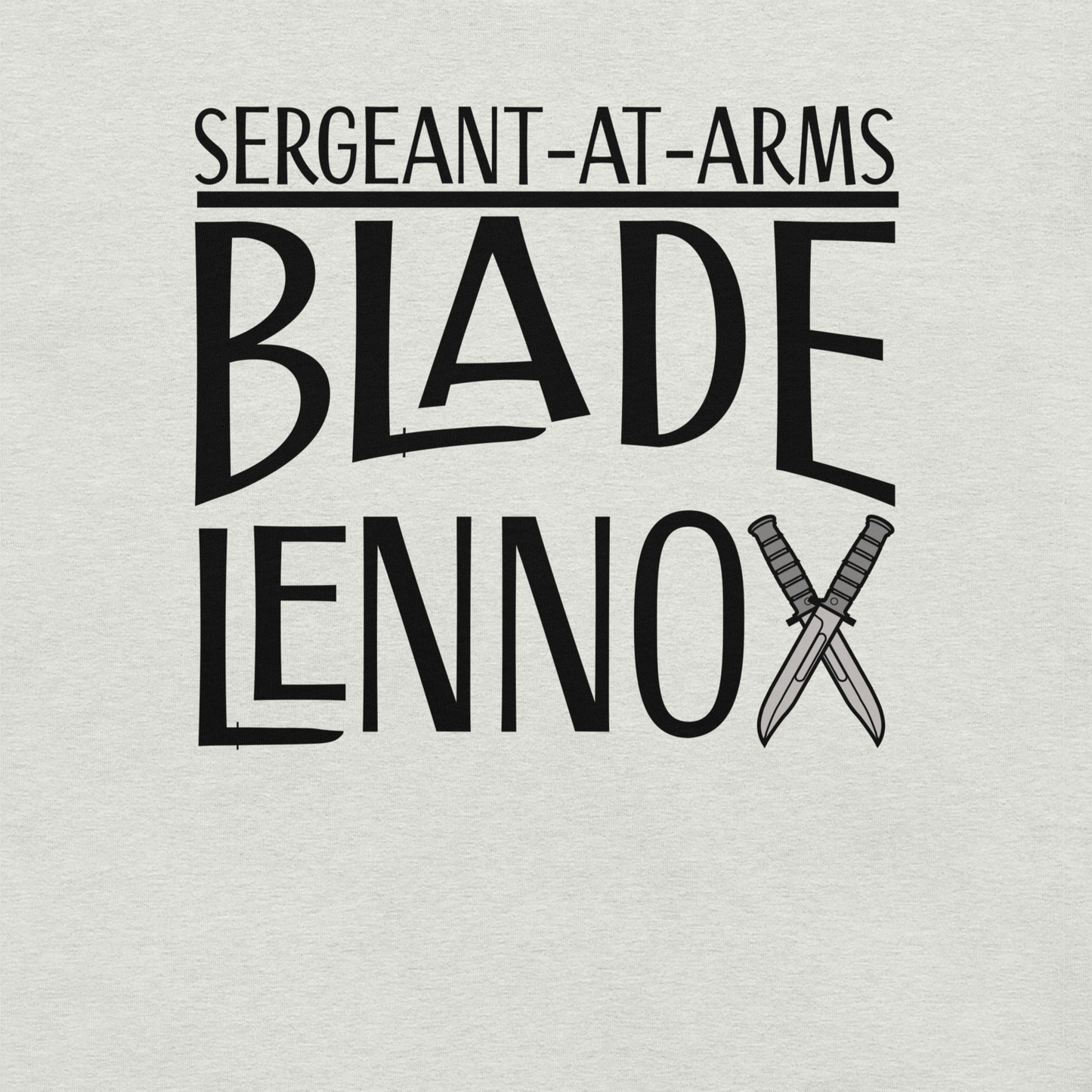 Blade Lennox - Sergeant At Arms - Women's Shirt