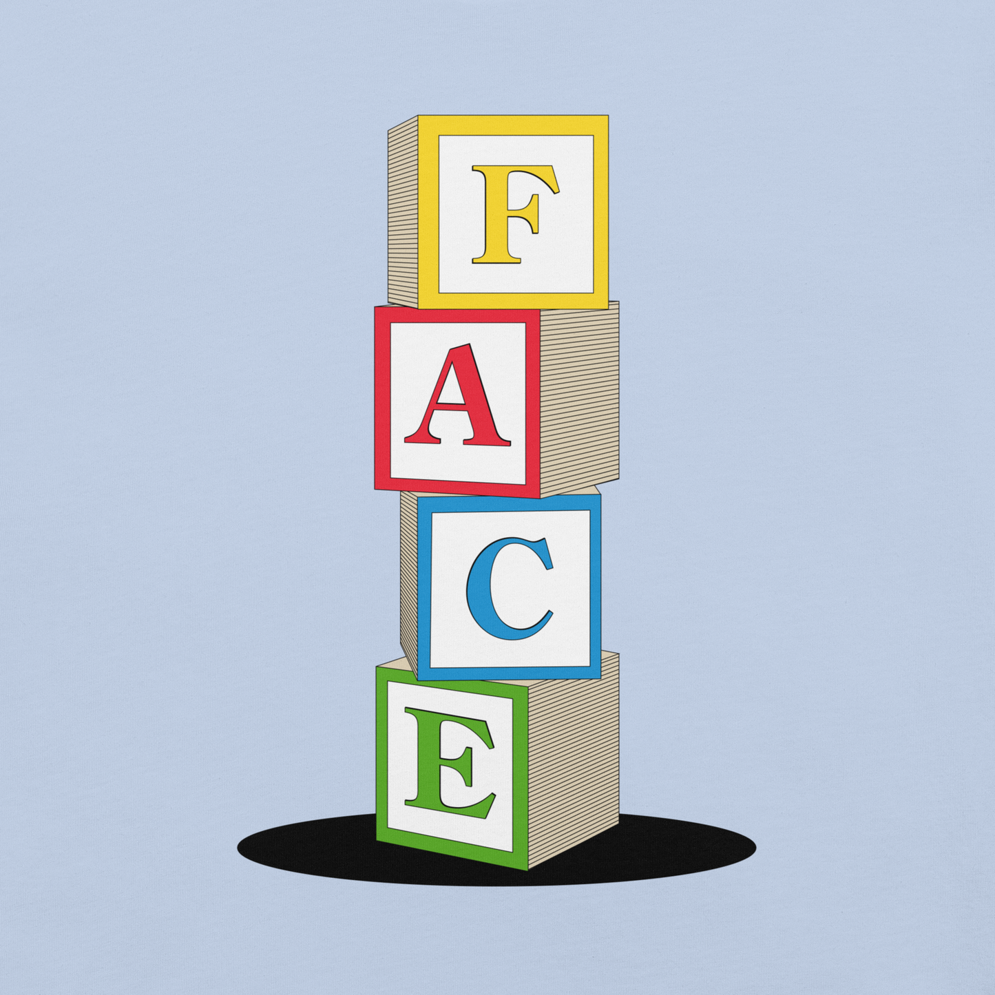 Run The Ropes - Baby Face Blocks - T-Shirt