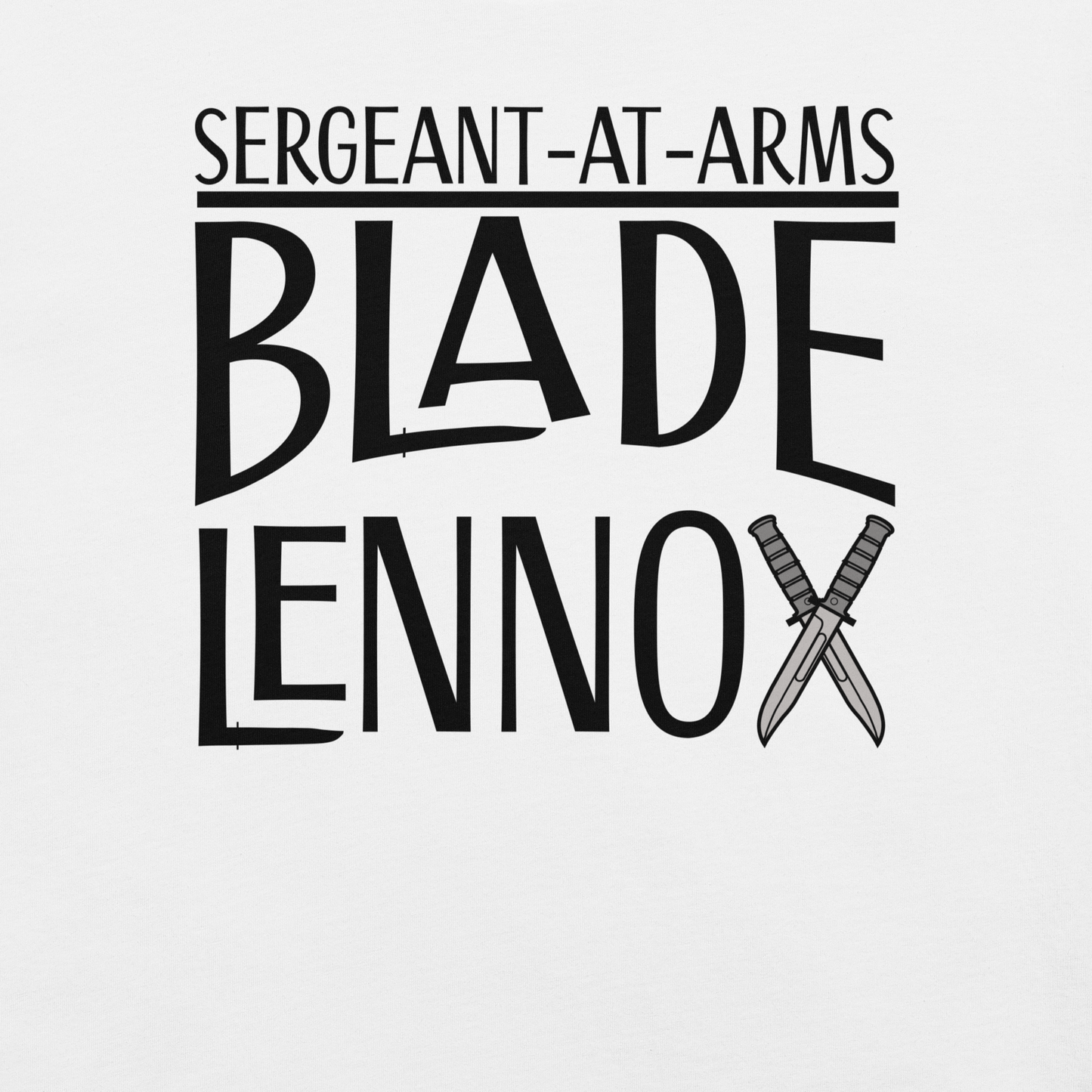 Blade Lennox - Sergeant At Arms - Women's Shirt