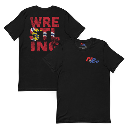 wreSTLing (Black) - T-Shirt