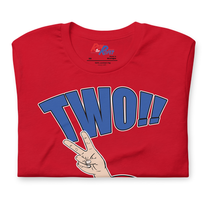 TWO Count! Tee (Red) - T-Shirt