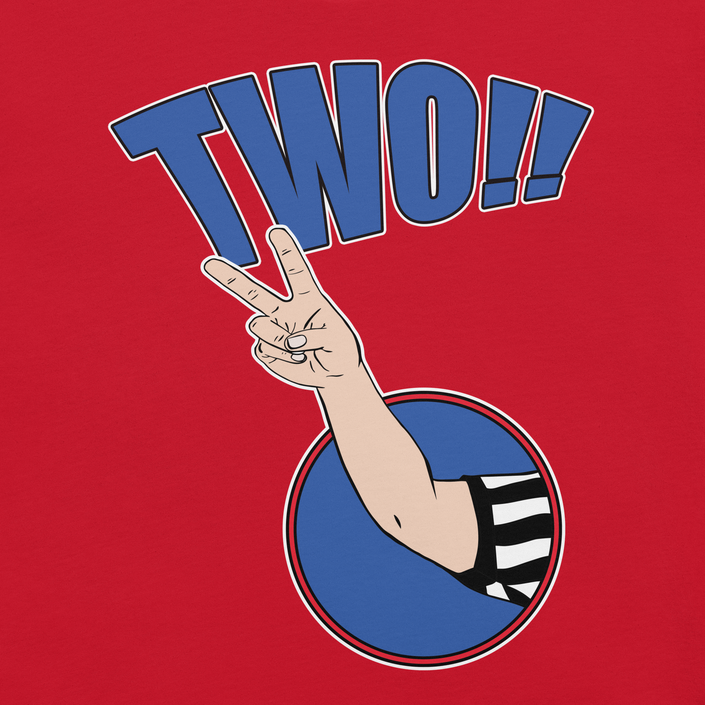 TWO Count! Tee (Red) - T-Shirt