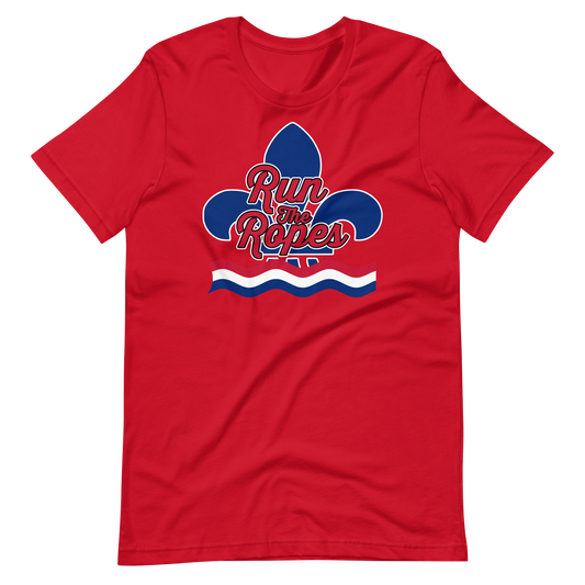 Run The Ropes - STL Flag - T-Shirt