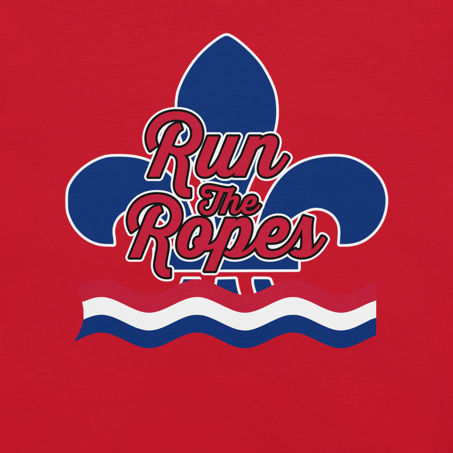 Run The Ropes - STL Flag - T-Shirt